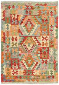  Orientalischer Kelim Afghan Old Stil Teppich 102X149 Wolle, Afghanistan Carpetvista