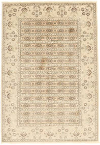  124X180 Medalhão Pequeno Tabriz Royal Tapete Lã, Carpetvista