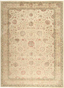 Täbriz Royal Teppich 299X417 Beige Großer Wolle, Indien Carpetvista