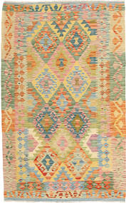  Orientalsk Kelim Afghan Old Style Teppe 100X159 Ull, Afghanistan Carpetvista