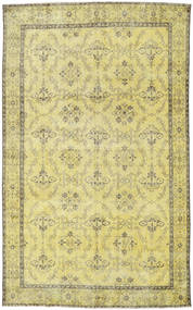 Colored Vintage Rug 186X298 Runner
 Yellow Wool, Turkey Carpetvista