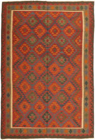 絨毯 キリム マイマネ 205X298 (ウール, アフガニスタン)