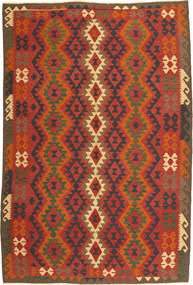 絨毯 キリム マイマネ 204X301 (ウール, アフガニスタン)