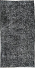 144X280 Colored Vintage Rug Modern Dark Grey/Grey (Wool, Turkey) Carpetvista