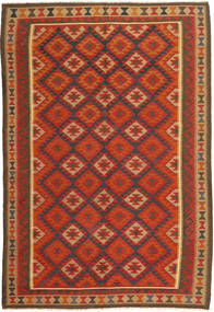 絨毯 キリム マイマネ 204X302 (ウール, アフガニスタン)