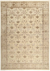 Täbriz Royal Teppich 301X420 Beige Großer Wolle, Indien Carpetvista
