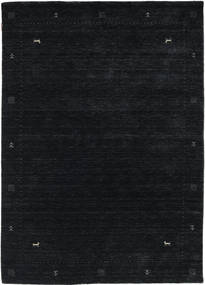 Loribaf Loom Fine Zeta 160X230 Fekete Gyapjúszőnyeg