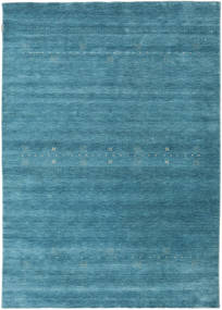 160X230 Tapis Loribaf Loom Fine Eta - Bleu Clair Moderne Bleu Clair (Laine, Inde)