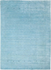  240X340 Large Loribaf Loom Fine Giota Rug - Light Blue Wool