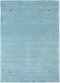  Tapete Lã 240X340 Loribaf Loom Fine Zeta Azul Claro Grande