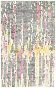 Handtufted Teppich 150X238 Grau/Beige Wolle, Indien Carpetvista