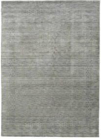 Loribaf Loom Fine Beta 190X290 Grey Plain (Single Colored) Wool Rug
