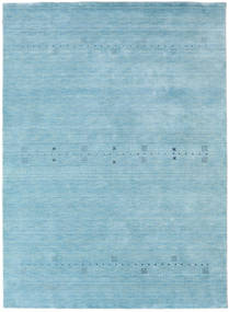  190X290 Loribaf Loom Fine Eta Rug - Light Blue Wool