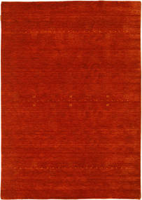 160X230 Tappeto Loribaf Loom Fine Eta - Rosso Moderno Rosso (Lana, India)