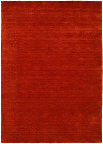 160X230 Dywan Loribaf Loom Fine Beta - Czerwony Nowoczesny Czerwony (Wełna, Indie)