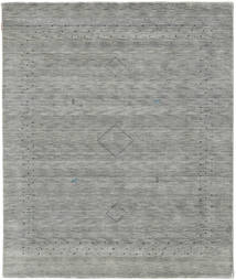 190X240 Loribaf Loom Fine Alfa Teppich - Grau Moderner Grau (Wolle, Indien)