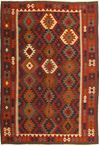 絨毯 キリム マイマネ 200X291 (ウール, アフガニスタン)