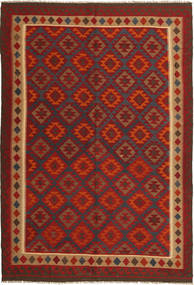 絨毯 オリエンタル キリム マイマネ 204X293 (ウール, アフガニスタン)