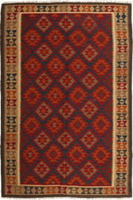 絨毯 キリム マイマネ 197X294 (ウール, アフガニスタン)