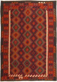 絨毯 キリム マイマネ 202X292 (ウール, アフガニスタン)