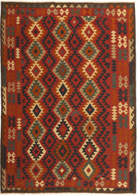 絨毯 キリム マイマネ 198X287 (ウール, アフガニスタン)