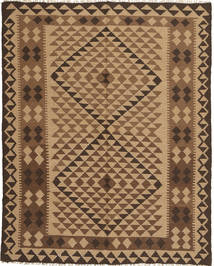 絨毯 ペルシャ キリム 156X195 茶色/オレンジ (ウール, ペルシャ/イラン)