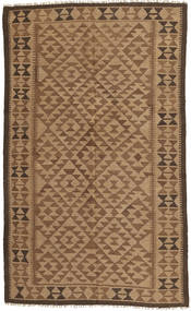 絨毯 オリエンタル キリム 146X244 オレンジ/茶色 (ウール, ペルシャ/イラン)