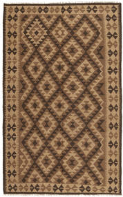 絨毯 オリエンタル キリム マイマネ 151X250 茶色/オレンジ (ウール, アフガニスタン)