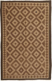 絨毯 オリエンタル キリム 153X246 茶色/オレンジ (ウール, ペルシャ/イラン)