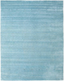  290X390 Large Loribaf Loom Fine Giota Rug - Light Blue Wool