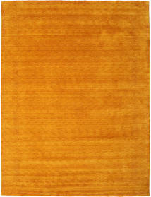 Loribaf Loom Fine Beta 290X390 Grande Dourado Cor Única Tapete Lã