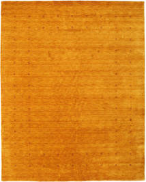  240X290 Plain (Single Colored) Large Loribaf Loom Fine Delta Rug - Gold Wool