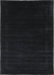  Χαλι Μαλλινο 240X340 Loribaf Loom Fine Beta Μαύρα/Γκρι Μεγάλο