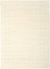 Loribaf Loom Fine Delta 240X340 大 ナチュラルホワイト 単色 ウール 絨毯