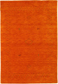 Loribaf Loom Fine Alfa 120X180 Lille Orange Enkeltfarvet Uldtæppe