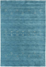 120X180 Loribaf Loom Fine Eta Matta - Blå Modern Blå (Ull, Indien)