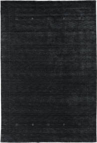 190X290 絨毯 Loribaf ルーム Fine Giota - ブラック/グレー モダン ブラック/グレー (ウール, インド)