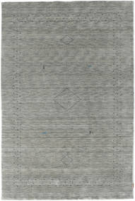190X290 Loribaf Loom Fine Alfa Teppich - Grau Moderner Grau (Wolle, Indien)