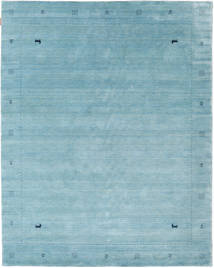  190X240 Loribaf Loom Fine Zeta Rug - Light Blue Wool
