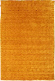  190X290 Loribaf Loom Fine Giota Rug - Gold Wool
