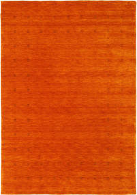 Loribaf Loom Fine Delta 160X230 Orange Enkeltfarvet Uldtæppe