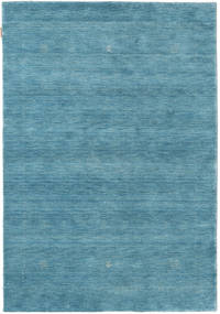 140X200 Koberec Loribaf Loom Fine Giota - Modrá Moderní Modrá (Vlna, Indie)