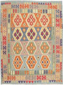  Orientalischer Kelim Afghan Old Stil Teppich 175X225 Wolle, Afghanistan Carpetvista