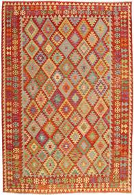  Kilim Afghan Old Style Rug 205X296 Wool Carpetvista