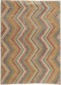212X292 Kelim Afghan Old Stil Teppich Orientalischer (Wolle, Afghanistan) Carpetvista