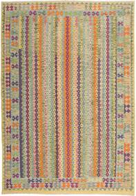 207X297 Kelim Afghan Old Stil Teppich Orientalischer (Wolle, Afghanistan) Carpetvista