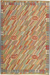 196X295 Kelim Afghan Old Stil Teppich Orientalischer (Wolle, Afghanistan) Carpetvista