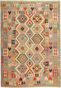 206X294 Kilim Afghan Old Style Rug Oriental (Wool, Afghanistan) Carpetvista
