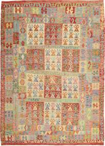 絨毯 キリム アフガン オールド スタイル 205X290 (ウール, アフガニスタン)