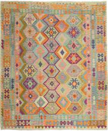  Kilim Afghan Old Style Rug 245X289 Wool Large Carpetvista